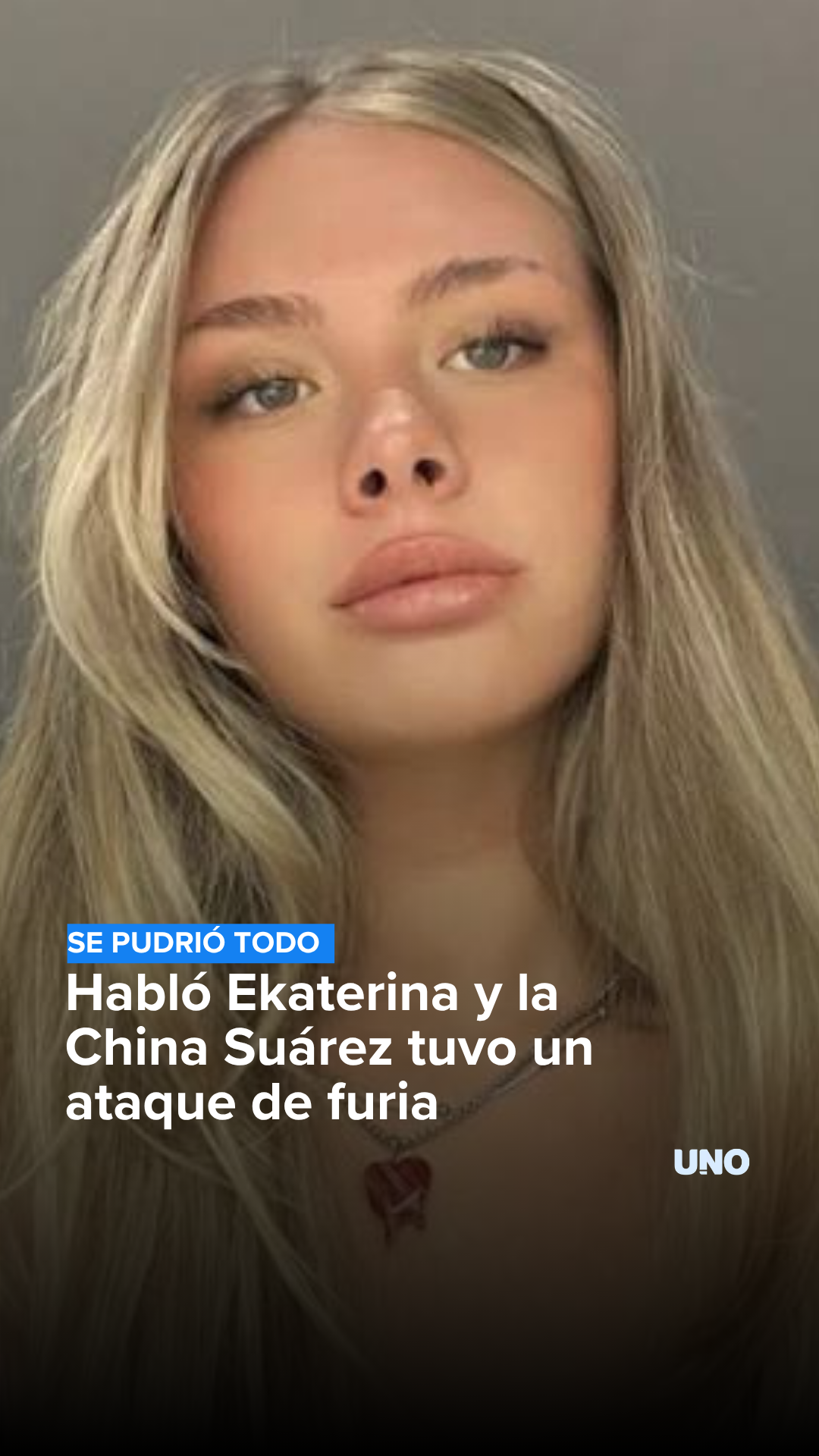 Hablo Ekaterina y la China Suarez tuvo un ataque de furia