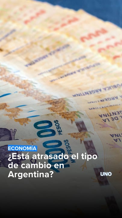 ¿Está atrasado el tipo de cambio en Argentina?