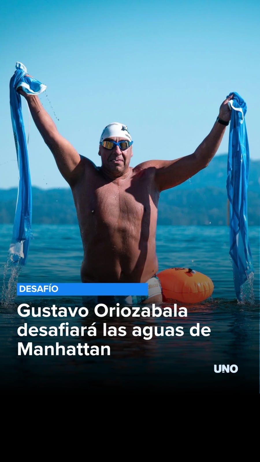 Gustavo Oriozabala desafiará las aguas de Manhattan