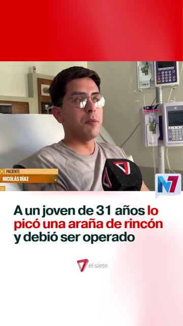 Lo picó una araña de rincón y debió ser operado