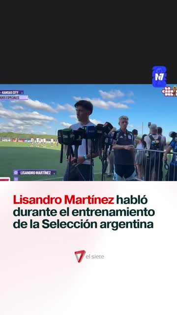 La palabra de Lisandro Martínez en la previa del partido con Suiza