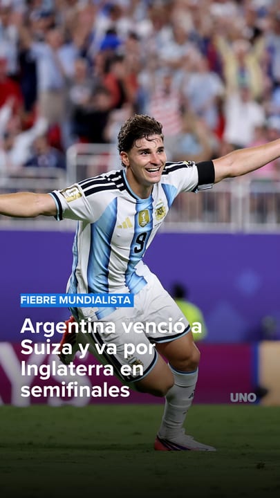Argentina venció a Suiza y va por Inglaterra en semis