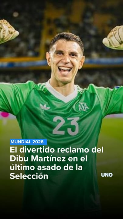 El divertido reclamo del Dibu Martínez en el último asado de la Selección