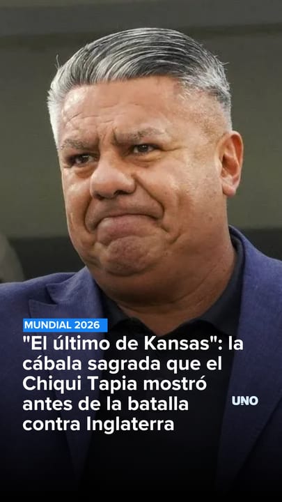 "El último de Kansas": la cábala sagrada que el Chiqui Tapia mostró antes de la batalla contra Inglaterra