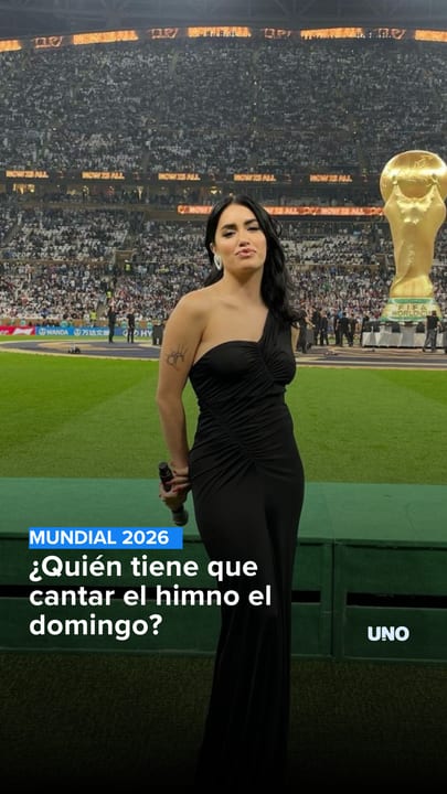 ¿Quién tiene que cantar el himno el domingo?