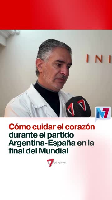 Cómo cuidar el corazón durante la final del Mundial