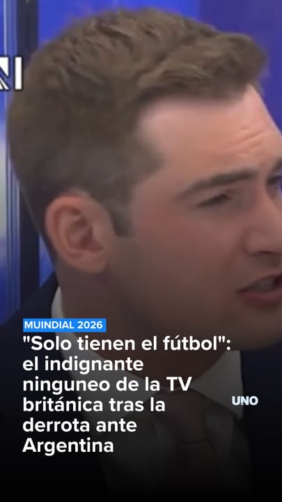 "Solo tienen el fútbol": el indignante ninguneo de la TV británica tras la derrota ante Argentina