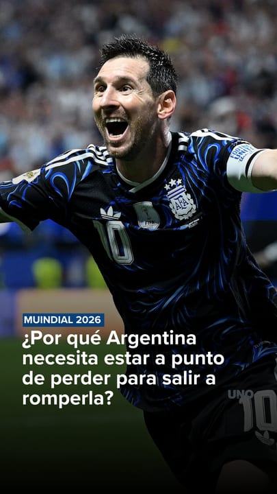 ¿Por qué Argentina necesita estar a punto de perder para salir a romperla?