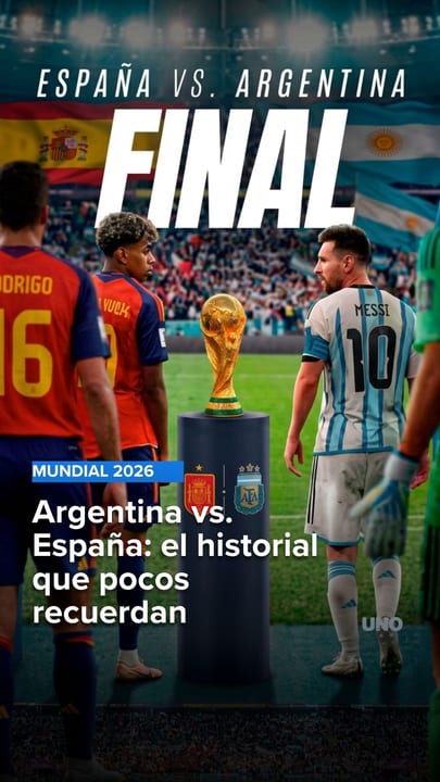 ¿Cuántas veces jugaron Argentina y España? Esta es la respuesta