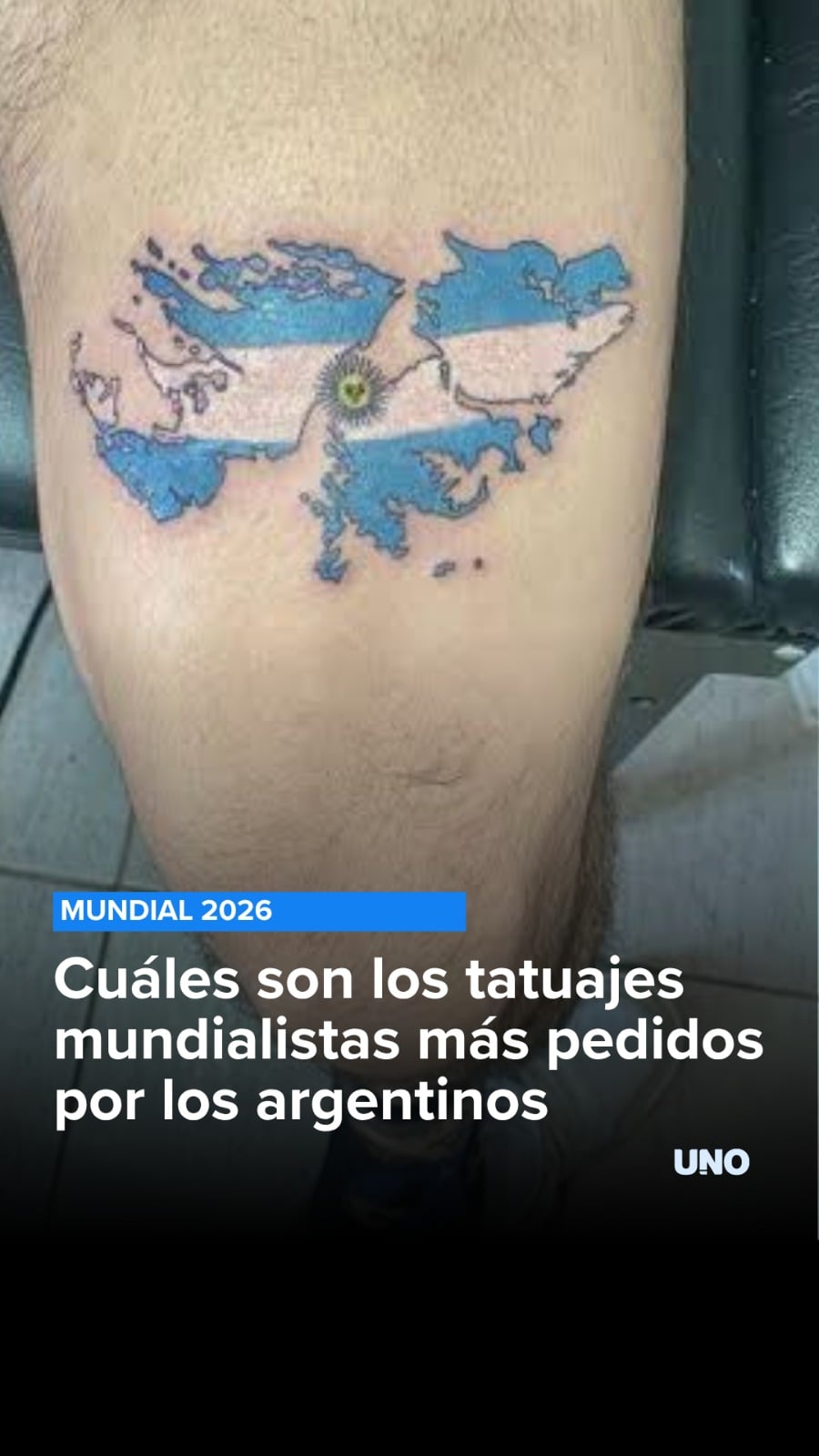 Los tatuajes mundialistas más pedidos por los mendocinos