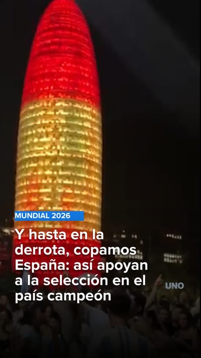 Y hasta en la derrota, copamos España: así apoyan a la selección en el país campeón