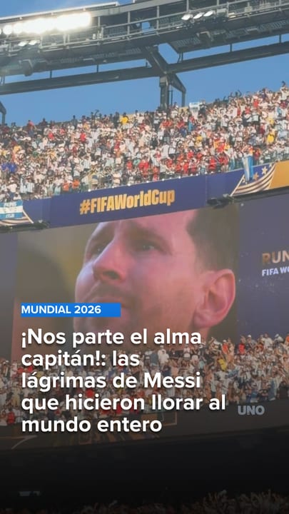 ¡Nos parte el alma capitán!: las lágrimas de Messi que hicieron llorar al mundo entero