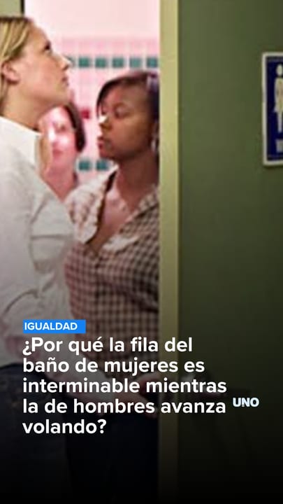 ¿Por qué la fila del baño de mujeres es interminable mientras la de hombres avanza volando?