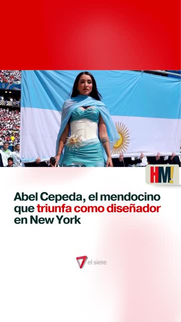 Abel Cepeda: el diseñador mendocino que triunfa en Nueva York