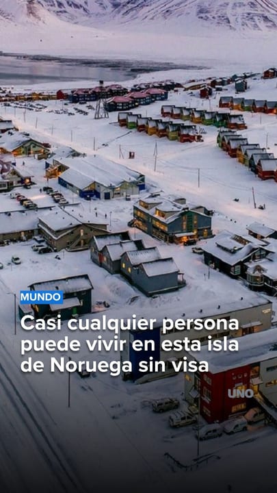 Casi cualquier persona puede vivir en esta isla de Noruega sin visa