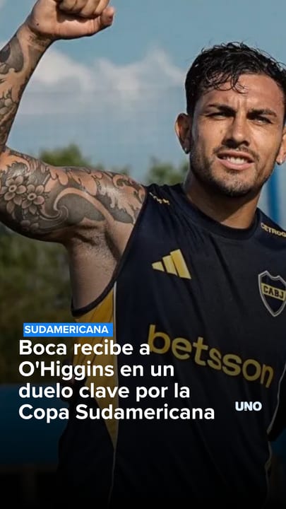 Boca recibe a O'Higgins en un duelo clave por la Copa Sudamericana