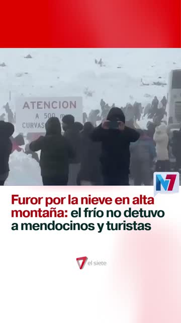 Furor por la nieve en alta montaña