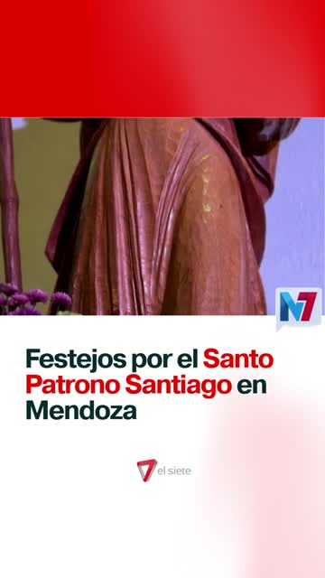 Festejos en Mendoza por el Santo Patrono Santiago