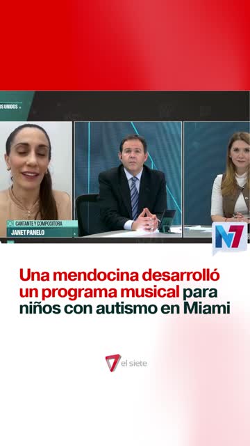 Una mendocina desarrolló un programa musical para niños con autismo