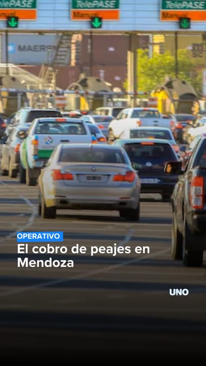 El cobro de peajes en Mendoza
