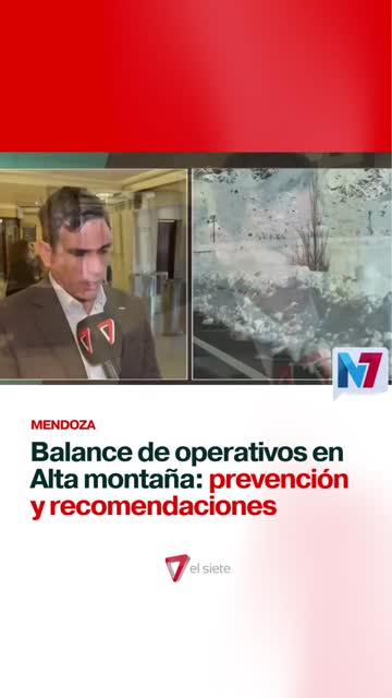 Balance de operativos en alta montaña