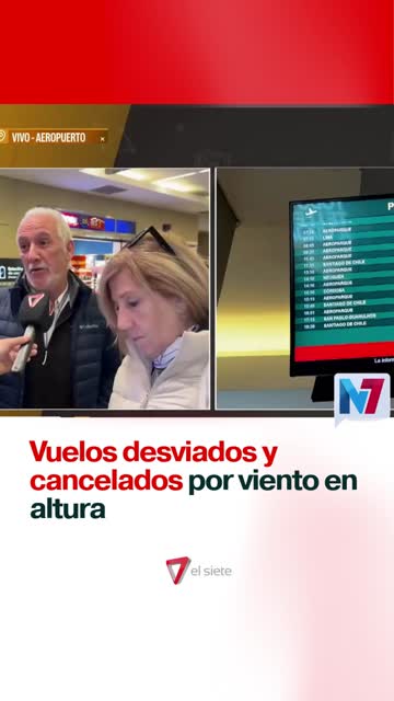 Vuelos desviados y cancelados en Mendoza por viento en altura