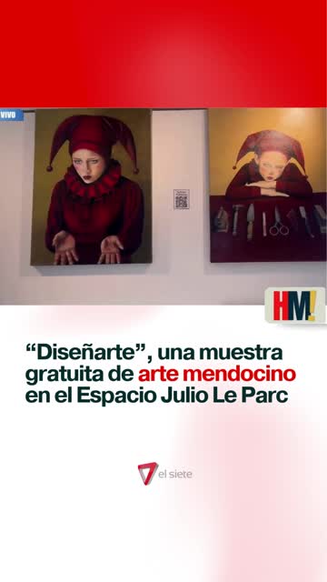 "Diseñarte": la muestra gratuita de arte mendocino en el Julio Le Parc