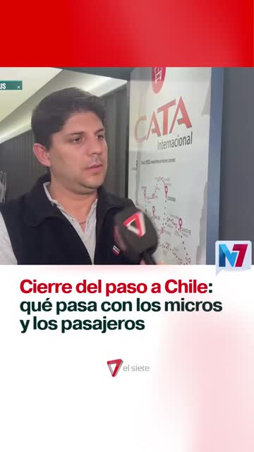 Cierre del paso a Chile: qué pasa con los micros y los pasajeros