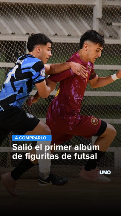 Salió el primer albúm de figuritas de futsal