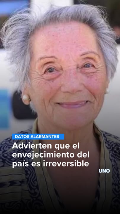 Advierten que el envejecimiento del país es irreversible