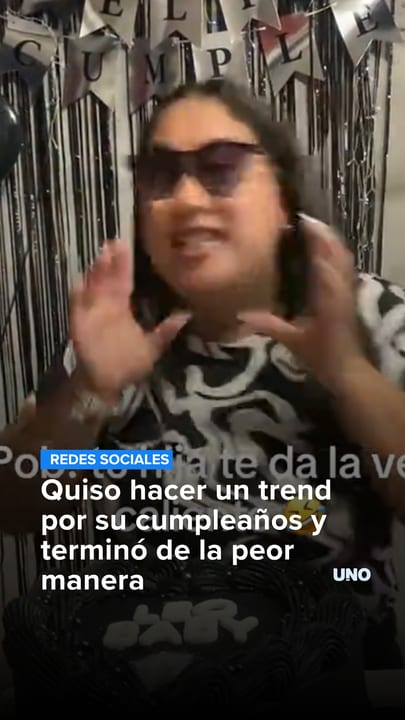 Quiso hacer un trend por su cumpleaños y terminó de la peor manera