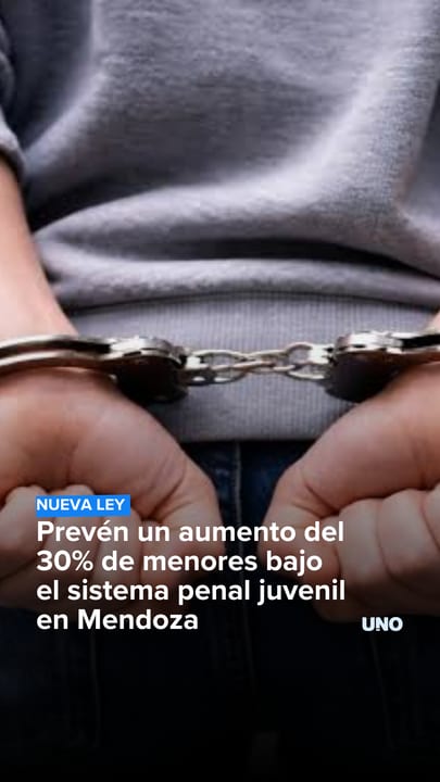 En Mendoza la nueva ley de baja en la edad de imputabilidad aumentará 30% el número de jóvenes bajo el sistema penal