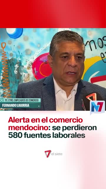 Alerta en el comercio mendocino: se perdieron 580 fuentes laborales