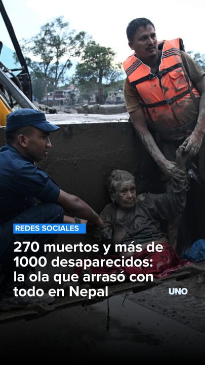 270 muertos y más de 1000 desaparecidos: la ola que arrasó con todo en Nepal