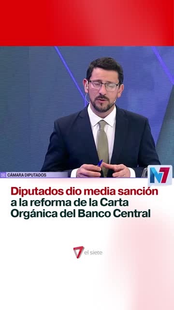 Diputados dio media sanción a la reforma de la Carta Orgánica del Banco Central