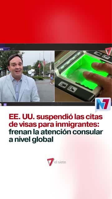 Estados Unidos suspendió las citas de visas para inmigrantes