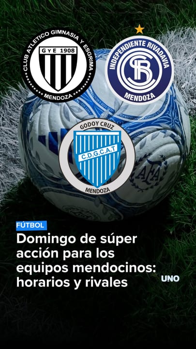 El fútbol de Mendoza copó el domingo: se presentan el Tomba, el Lobo y la Lepra