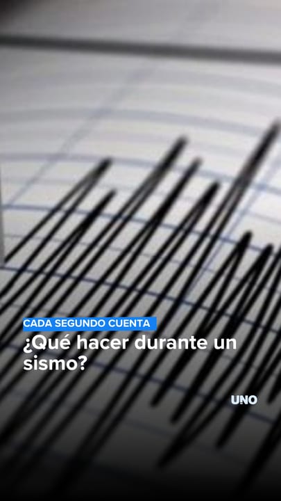 ¿Qué hacer durante un sismo?