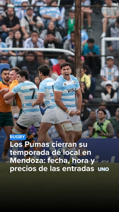Todo lo que tenés que saber para ver a Los Pumas contra Australia en Mendoza