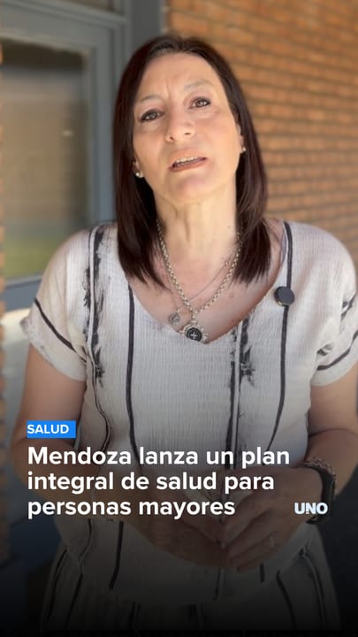 Mendoza lanza un plan integral de salud para personas mayores
