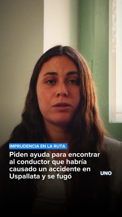 Piden ayuda para encontrar al conductor que habría causado un accidente en Uspallata y se fugó