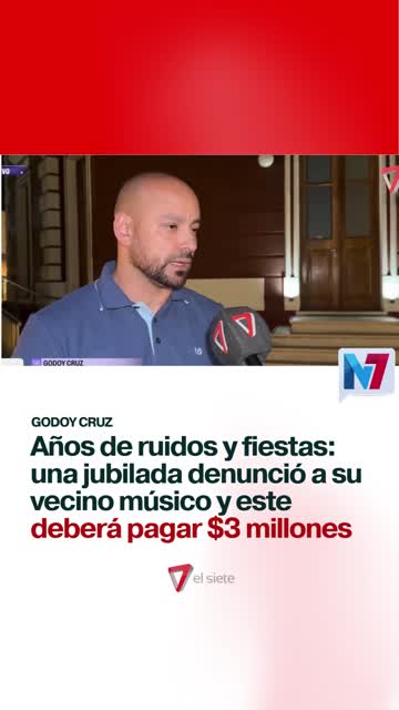 Una jubilada denunció a su vecino músico y este deberá pagar 3 millones