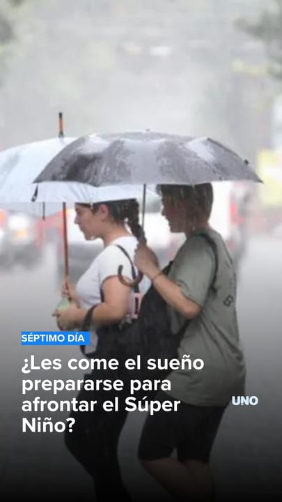 ¿Les come el sueño prepararse para afrontar el Súper Niño?