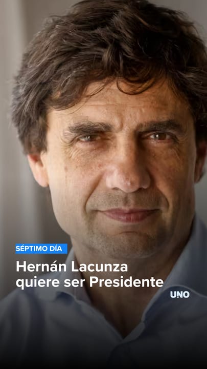 Hernán Lacunza quiere ser Presidente