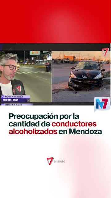 Preocupación por la cantidad de conductores alcoholizados en Mendoza
