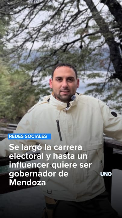 Se largó la carrera electoral y hasta un influencer quiere ser gobernador de Mendoza