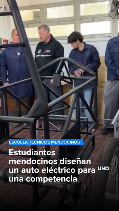 Estudiantes mendocinos diseñan un auto eléctrico para una competencia
