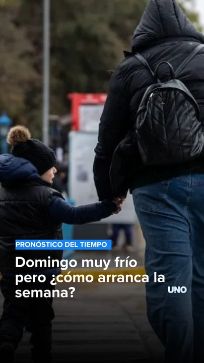 Domingo muy frío pero ¿cómo arranca la semana?