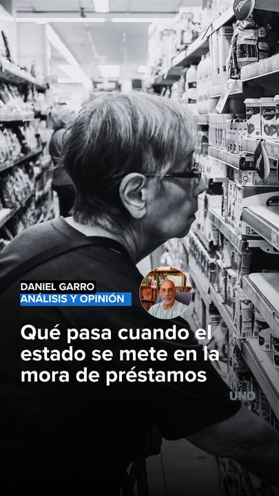 Qué pasa cuando el estado se mete en la mora de préstamos