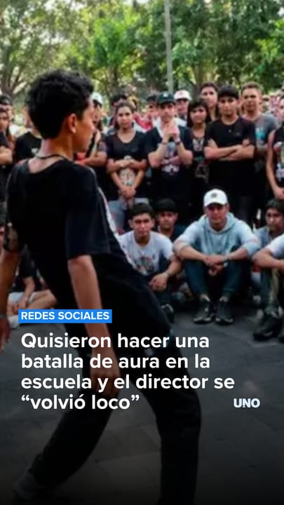 Quisieron hacer una batalla de aura en la escuela y el director se “volvió loco”